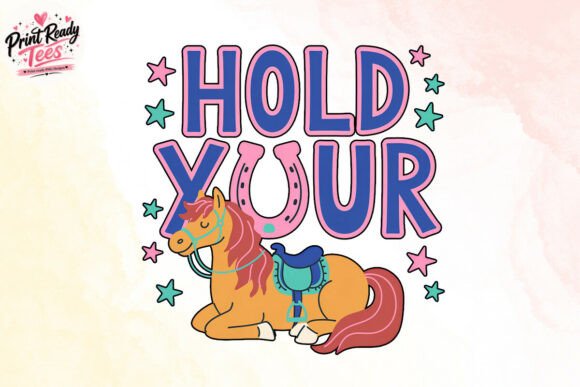 Hold Your Horses PNG: A Funny Animal Asset for Creative Projects