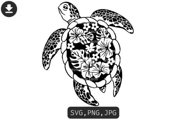 Turtle Animal Ocean Svg: A Creative Asset for Coastal Projects